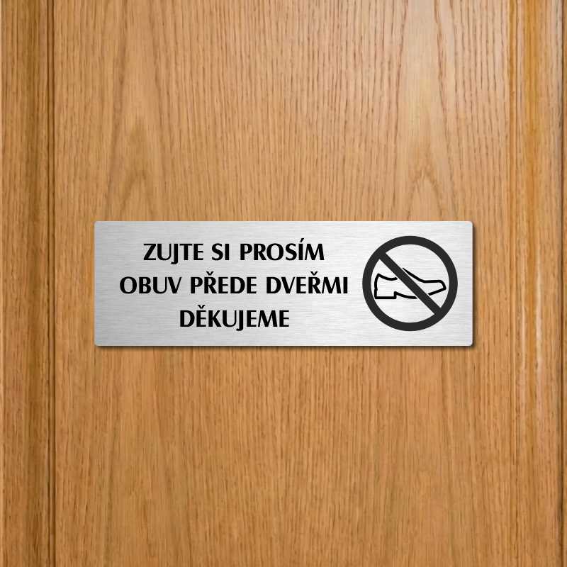 Zujte se, 240x79mm, zlatá popiska s rámečkem